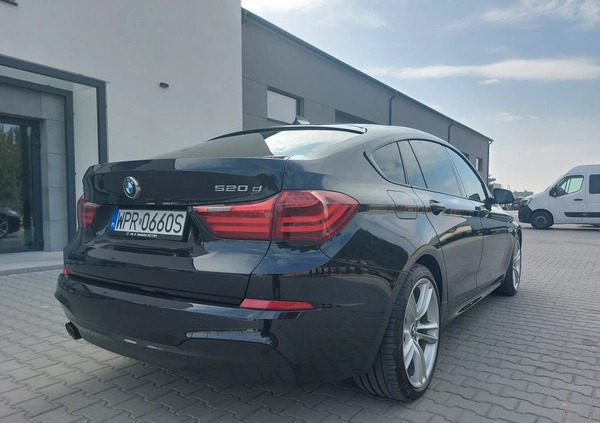 BMW 5GT cena 68000 przebieg: 232000, rok produkcji 2014 z Ogrodzieniec małe 211